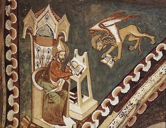 Pruzdik József freskója a sárvári Szent Márk-templomban