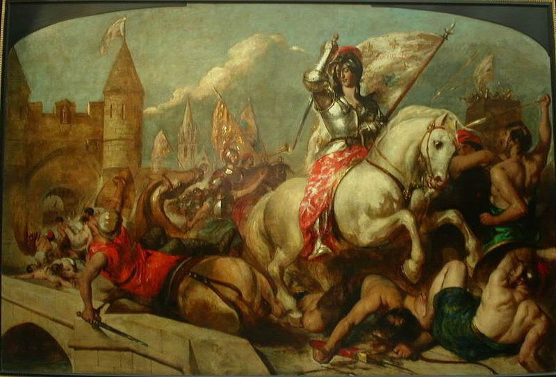 William Etty: Jeanne d’Arc Orléans-nál