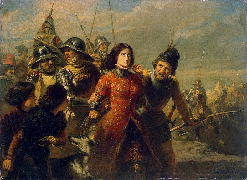 Adolphe Dillens: Jeanne d’Arc elfogása