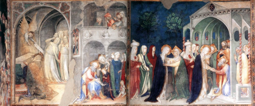 Lorenzo Salimbeni: Jelenetek Keresztelő Szent János életéből (1416 körül)