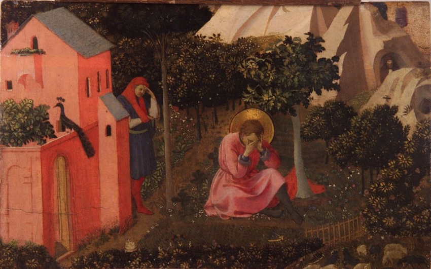 Fra Angelico: Szent Ágoston megtérése (1430–1435)