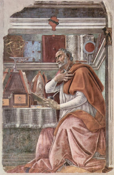Botticelli: Szent Ágoston (1480)