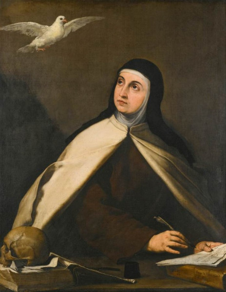 Jusepe de Ribera: Avilai Szent Teréz (1644)