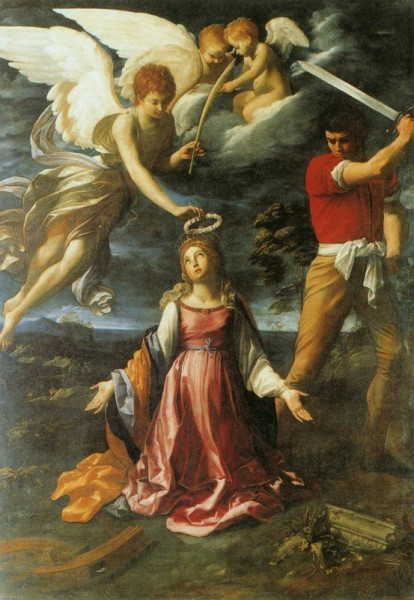 Guido Reni: Alexandriai Szent Katalin vértanúsága (1606–07)