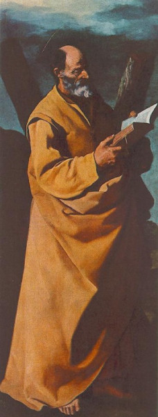 Francisco de Zurbarán: Szent András apostol (1631)
