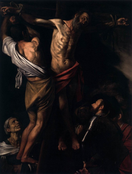 Caravaggio: Szent András vértanúsága (1607 körül)