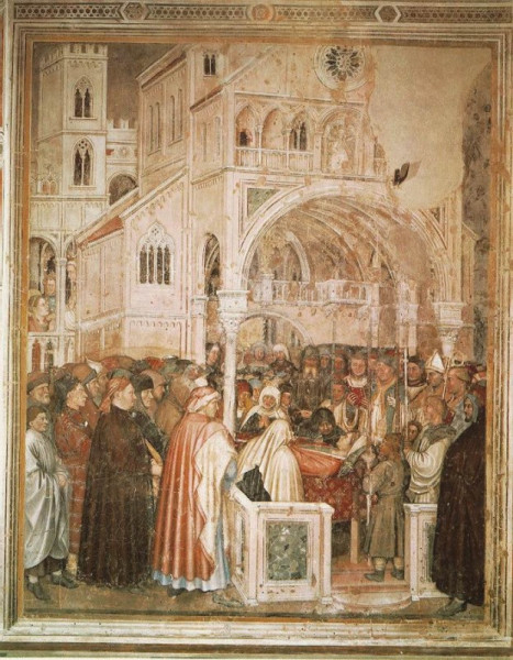 Szent Lúcia temetése
