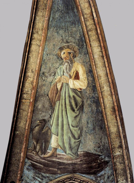 Andrea del Castagno: Szent János evangélista (1442)