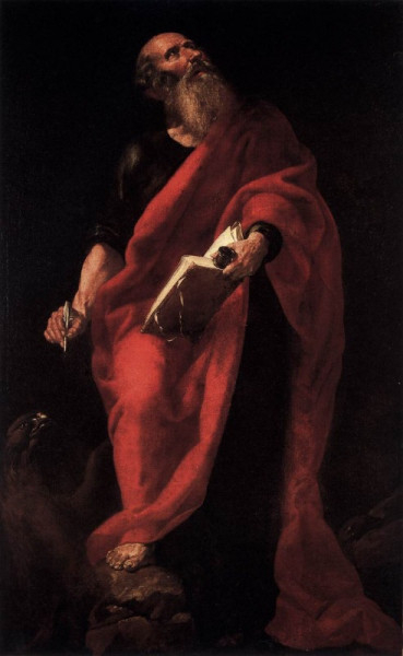 Juan Ribalta: Szent János evangélista (17. század)