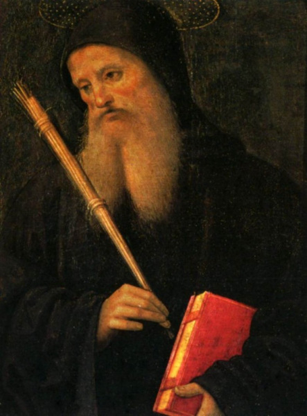 Pietro Perugino: Szent Benedek (1495–98)