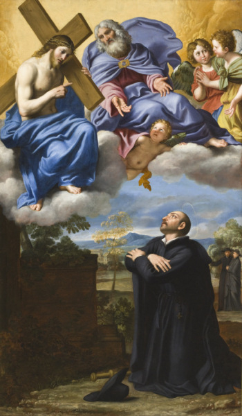Domenico Zampieri: Loyolai Szent Ignác látomása
