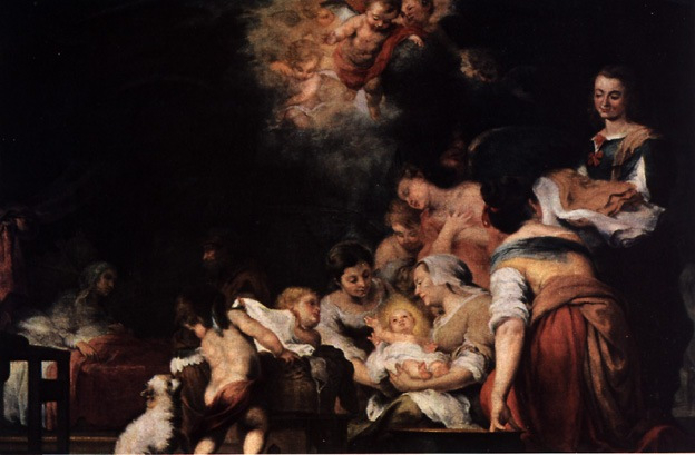 Esteban Murillo: Szűz Mária születése (17. század)