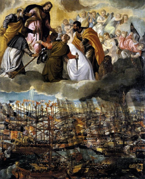 Veronese: A lepantói csata (1572 körül)