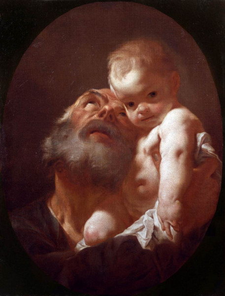 Giovanni Battista Piazzetta: Szent József és a Gyermek (1730-as évek)