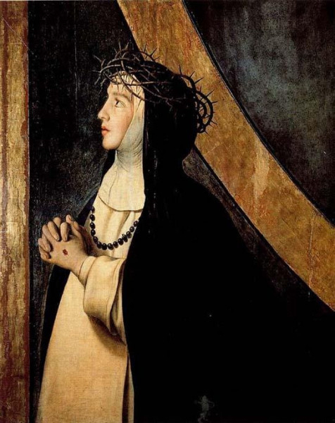 Juan Bautista Maíno: Sienai Szent Katalin (17. század)