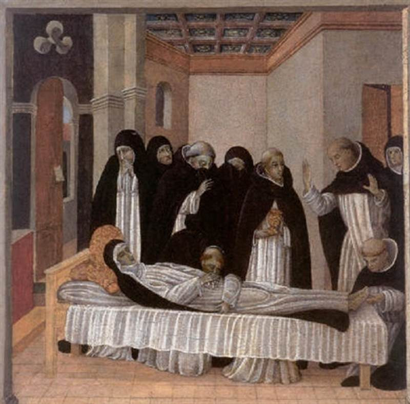 Giovanni di Paolo: Sienai Szent Katalin halála (1461-65)