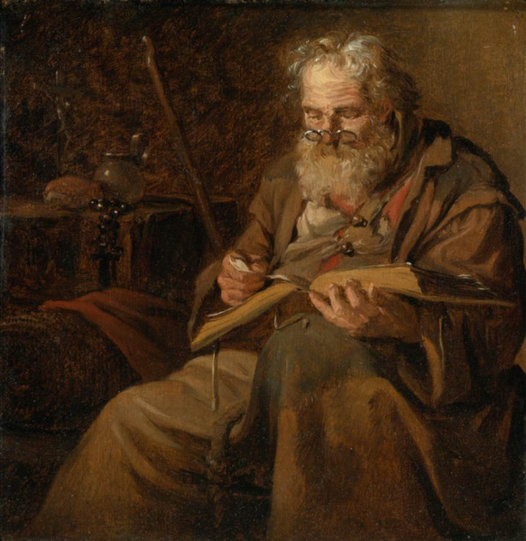 Bartholomeus Breenbergh: Tamás apostol (17. század)