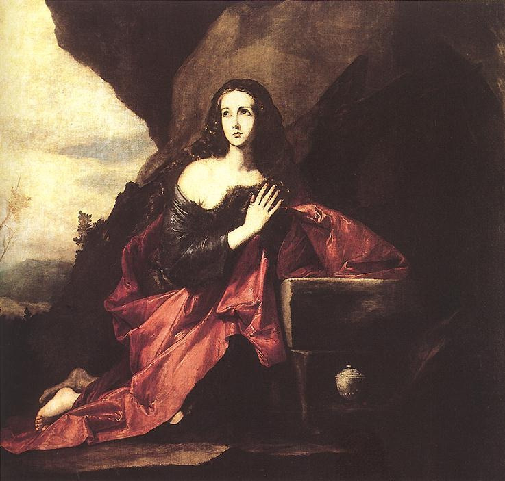Ribera: Mária Magdolna a sivatagban (1640)