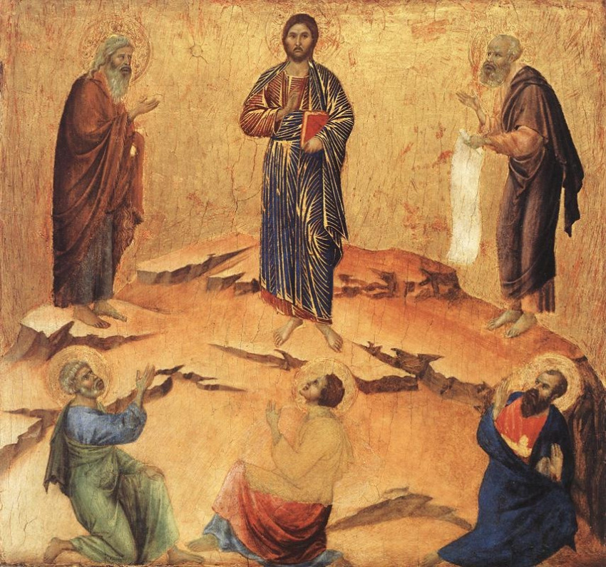 Duccio di Buoninsegna: Urunk színeváltozása (1308–11)