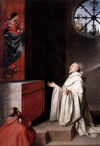 Alonso Cano: Szent Bernát látomása (1650 körül)