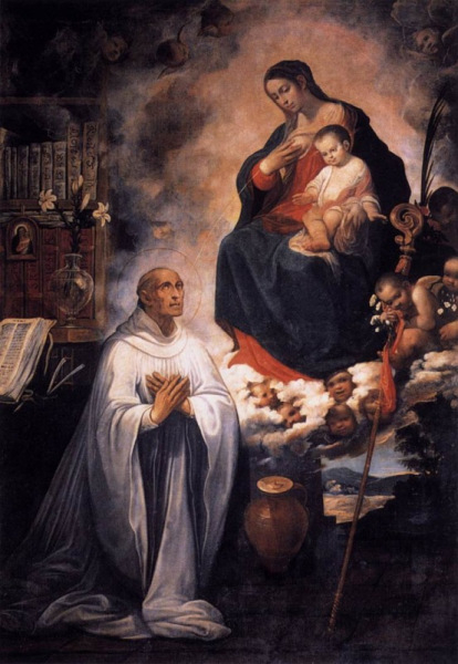 Juan de las Roelas: Szent Bernát látomása (1611)