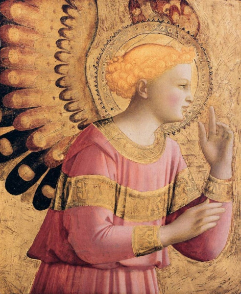 Fra Angelico: Szent Gábor angyal 