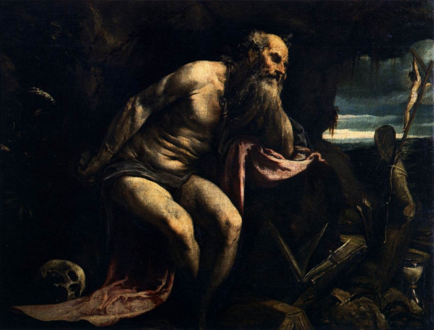 Jacopo Bassano: Szent Jeromos (1556)