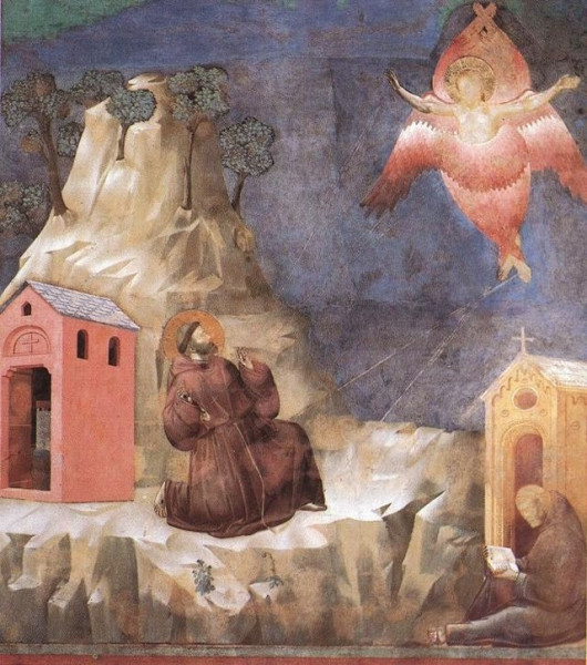 Giotto: Szent Ferenc stigmatizációja