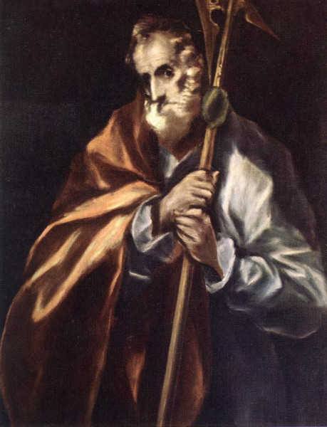 El Greco: Szent Júdás Tádé apostol