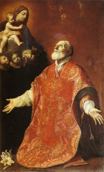 Guido Reni: Szent Fülöp extázisa (1614, Santa Maria in Vallicella, Róma)