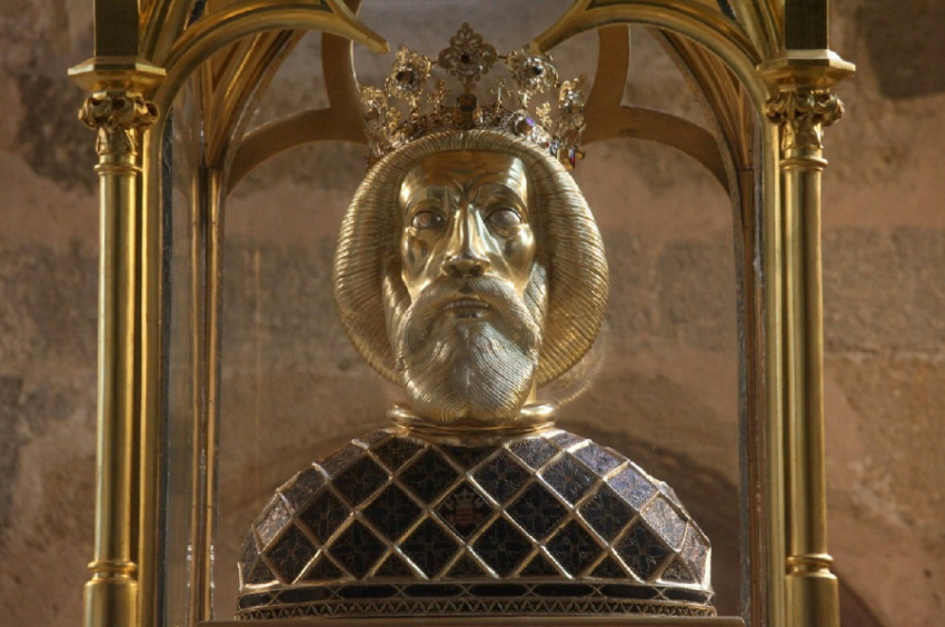 Szent László hermája a győri székesegyház Héderváry-kápolnájában