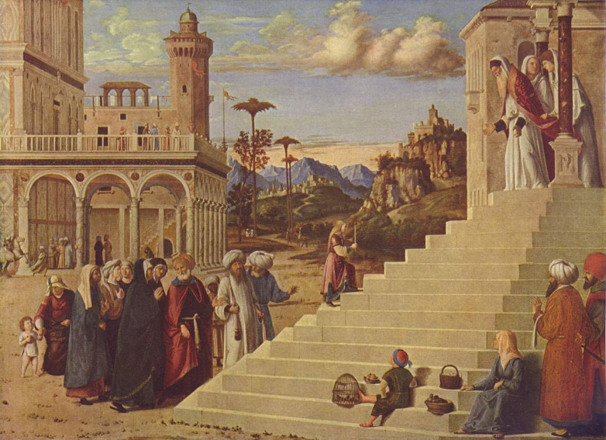 Cima da Conegliano: Mária bemutatása a templomban (1496–97)