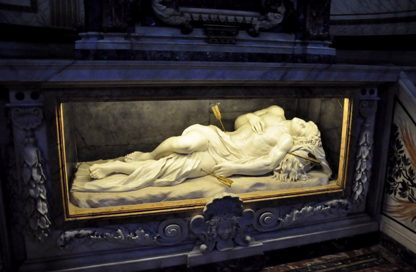 Giuseppe Giorgetti: Szent Sebestyén vértanúsága (1671–72)