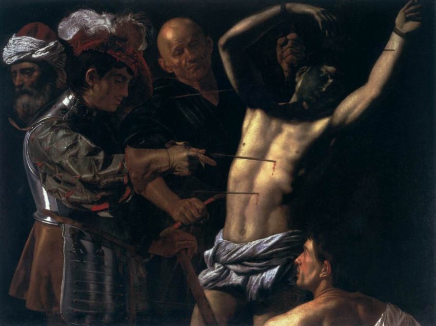 Caravaggio: Szent Sebestyén (1611–1612)