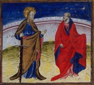 Ismeretlen festő: Szent Pál és Titusz