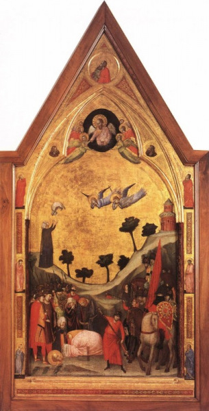 Giotto di Bondone: Szent Pál vértanúsága (1330 körül)