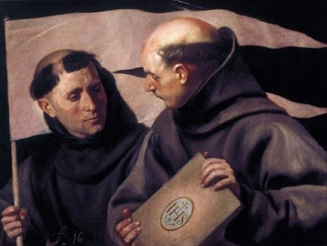 Alonso Cano: Sienai Szent Bernardin és Kapisztrán Szent János