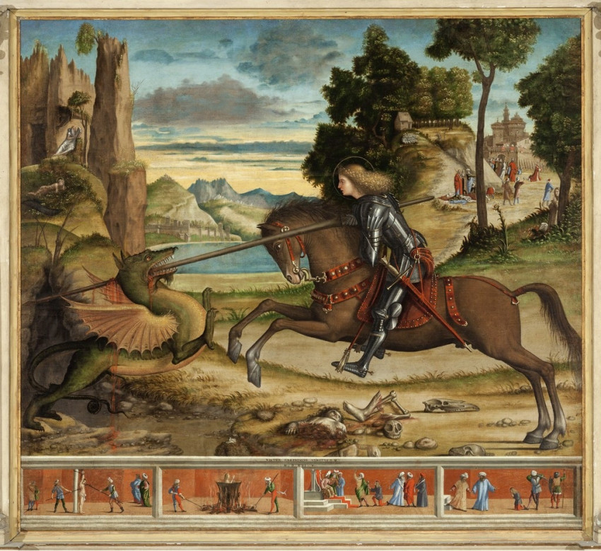 Vittore Carpaccio: Szent György és a sárkány (1516)