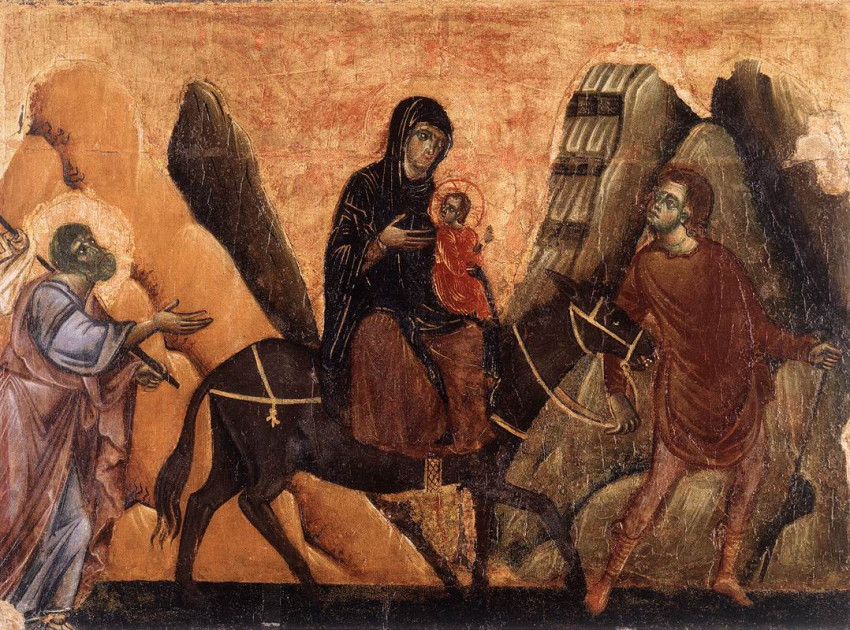 Guido di Siena: Menekülés Egyiptomba (1270-es évek)