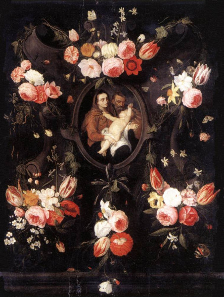 Jan van Kessel: A Szent Család (1660-as évek)