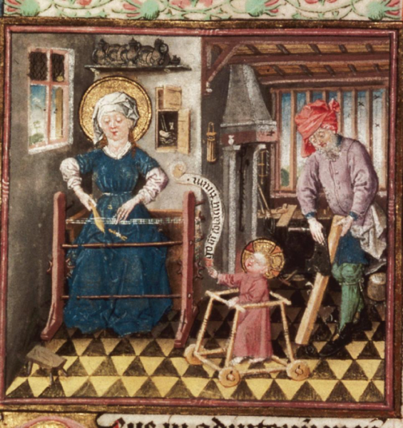A Szent Család (miniatúra, 1440-es évek)