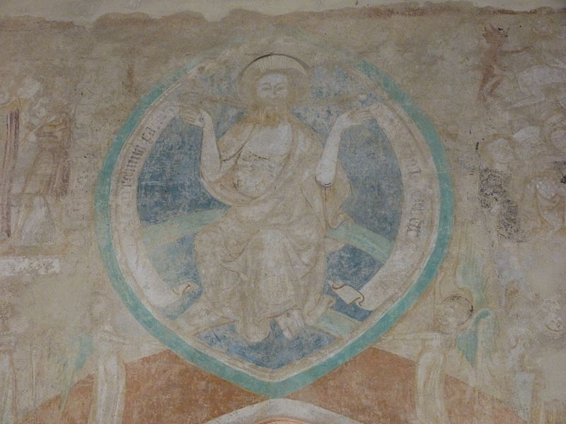 A veleméri templom 14. századi freskója