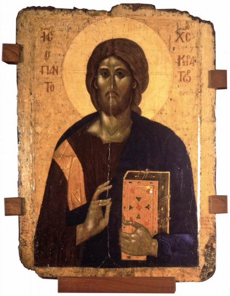 Krisztus Pantokrátor (görög ikon, 1363)