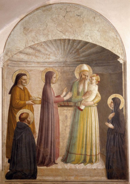 Kptallatok a kvetkezre: Guido da Siena: Jzus bemutatsa a templomban   (1270-es vek)"