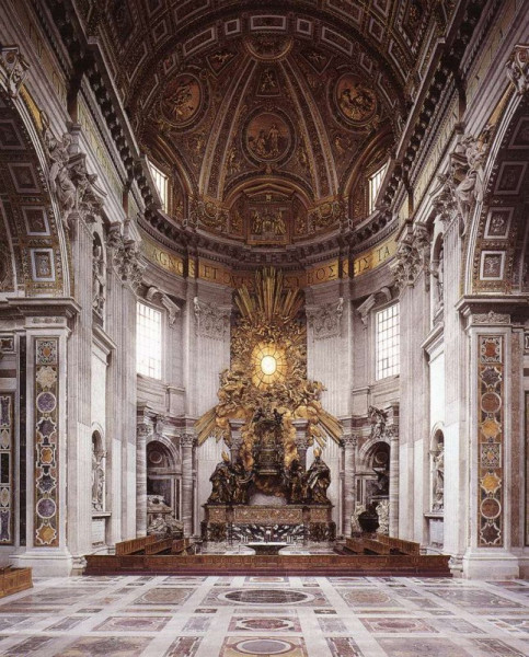 Bernini: Szent Péter trónja (1657–66)