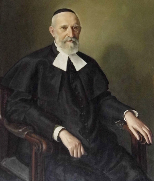 Lőw Immánuel portréja