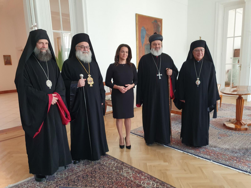 Ο Πρόεδρος της Δημοκρατίας και ο Πρωθυπουργός υποδέχθηκαν τους ηγέτες της Συριακής Χριστιανικής Εκκλησίας Ουγγρική Ταχυμεταφορά