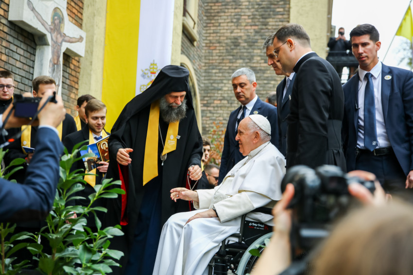 Θα είμαστε οικοδόμοι ενότητας – χαιρετισμός από τον Fülöp Kocsis κατά τη συνάντηση του Πάπα Φραγκίσκου με τους Έλληνες Καθολικούς |  Ουγγρικό ταχυδρομείο