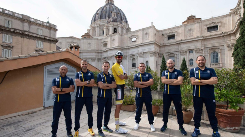 Vatican athletes also participated in the World Cycling Championships held in Glasgow, Scotland |  Hungarian Post