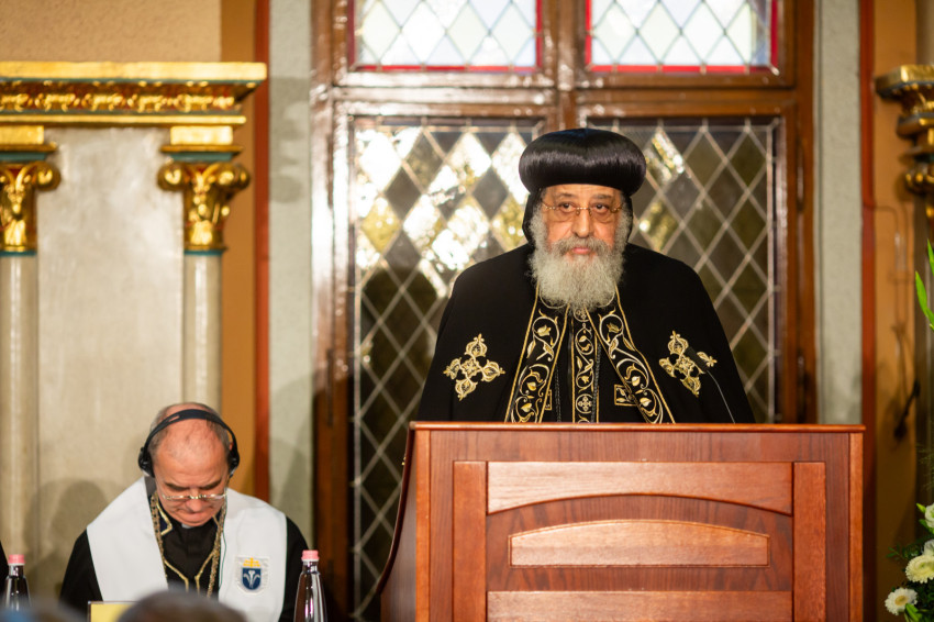 II. Tavadrosz kopt pápa elítéli az izraeli hadsereg brutalitását a Gázai övezetben